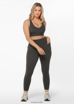 Lorna Jane Frauen Amy Phone Pocket Spuckle Biter Tech Leggings Titan Kleidung 4ZTZ4278 Lorna Jane Bra