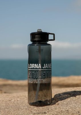 Lorna Jane Frauen Athletic Dept Classic 1l Wasserflasche Schwarz Zubehör 4ZTZ42325 Lorna Jane Österreich