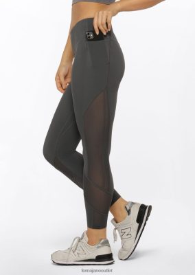 Lorna Jane Frauen Elite No Ride Spuckle Biter Leggings Titan Kleidung 4ZTZ42163 Lorna Jane Österreich