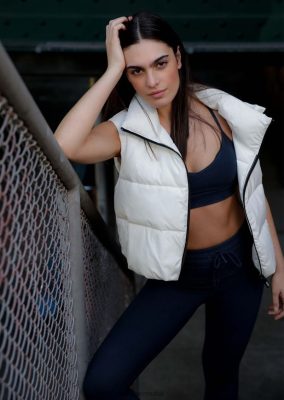 Lorna Jane Frauen Gewichtelose Pufferweste Porzellan Kleidung 4ZTZ42441 Lorna Jane Bra