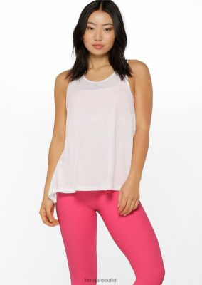 Lorna Jane Frauen Halten Sie es cooler aktiver Tank Weiß Kleidung 4ZTZ42209 Lorna Jane Pants