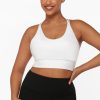 Lorna Jane Frauen Lotus Longline Sports BH Weiß Kleidung 4ZTZ42457 Lorna Jane Österreich