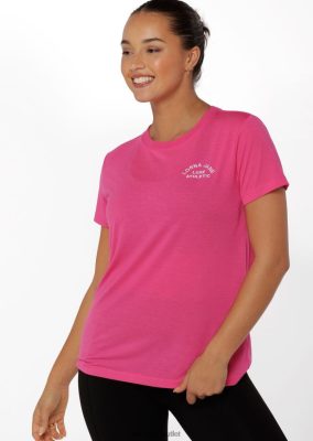 Lorna Jane Frauen Lotus T-Shirt Babin Pink Kleidung 4ZTZ42397 Lorna Jane Österreich