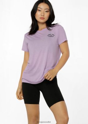 Lorna Jane Frauen Lotus T-Shirt Leichter Lavendel Kleidung 4ZTZ42215 Lorna Jane Pants