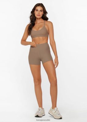 Lorna Jane Frauen Lounge Waffel Cheeky Short Knochen Kleidung 4ZTZ42245 Lorna Jane Pants