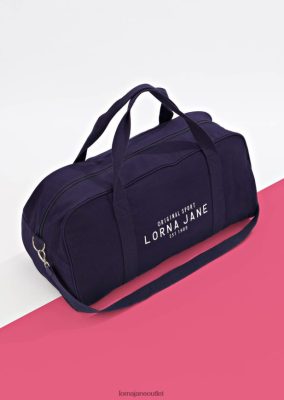 Lorna Jane Frauen Original Sport -Leinwand -Duffle -Tasche Französische Marine Zubehör 4ZTZ42276 Lorna Jane Bra