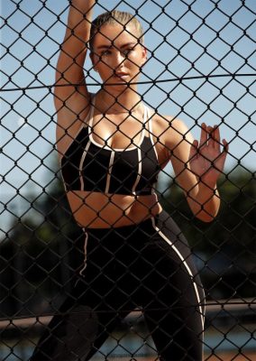 Lorna Jane Frauen Performance Sports BH anpassen Schwarz Kleidung 4ZTZ42137 Lorna Jane Pants