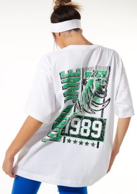 Lorna Jane Frauen Sportclub Freund Tee Weiß Kleidung 4ZTZ42121 Lorna Jane Österreich