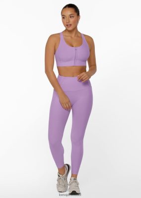Lorna Jane Frauen Ultimate Excel -Knöchelbitter -Leggings Lilac Buzz Kleidung 4ZTZ42393 Lorna Jane Bra