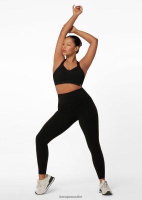 Lorna Jane Frauen Ultimate Excel -Knöchelbitter -Leggings Schwarz Kleidung 4ZTZ42467 Lorna Jane Pants